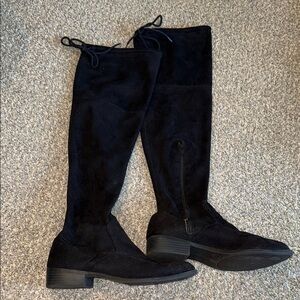 Black Over-the-Knee Boots